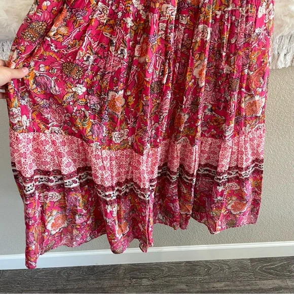 Free People Real Love Maxi Dress - Meadow Combo - Picture 8 of 11